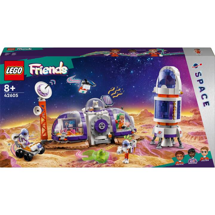 LEGO Friends La station spatiale martienne et la fusée (42605)