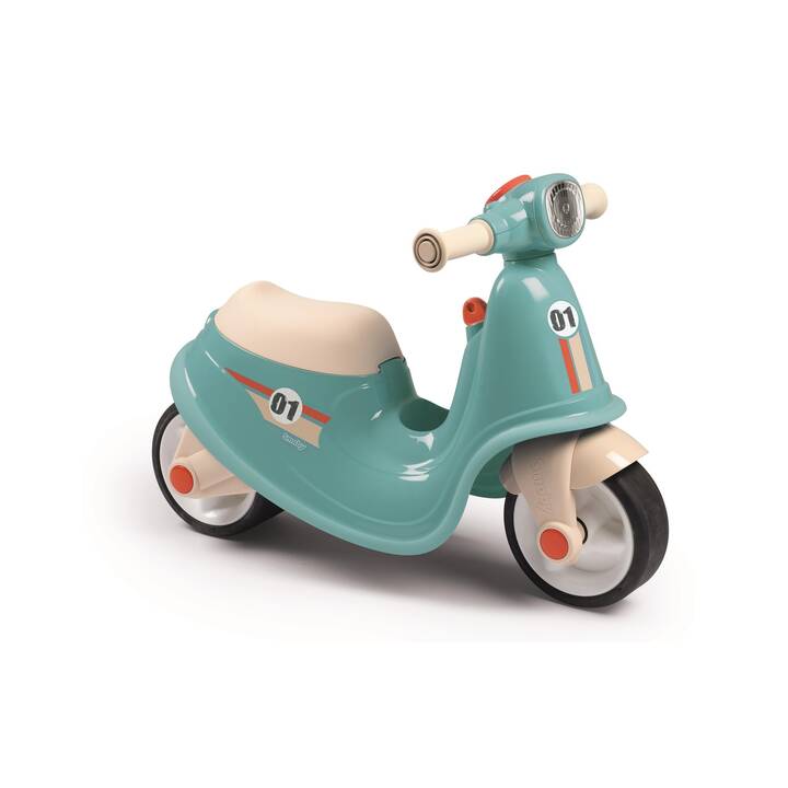 SMOBY Scooter Ride-On (Blu, Bianco)