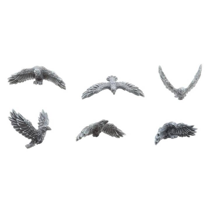 TABLETOP-ART Flying Ravens Vogel (6 Teile)