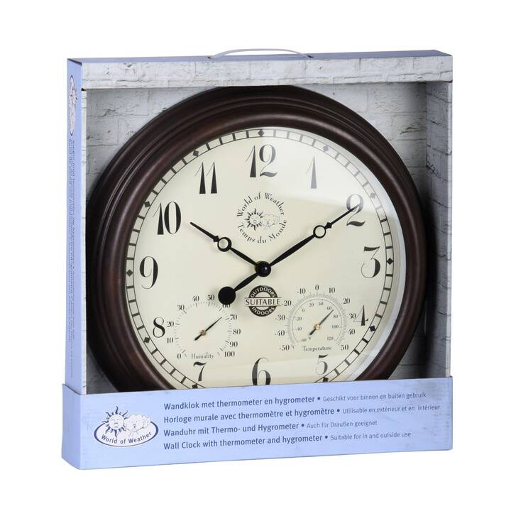 ESSCHERT DESIGN Horloge murale (Analogique, 38.3 cm)