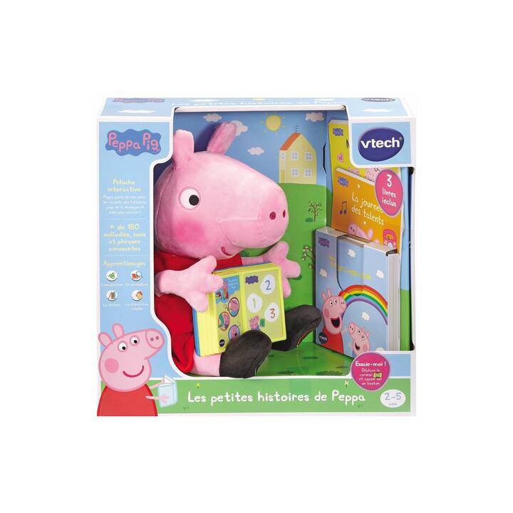VTECH Peppa Pig-Les petites histoires de Peppa Lernspiel (FR)