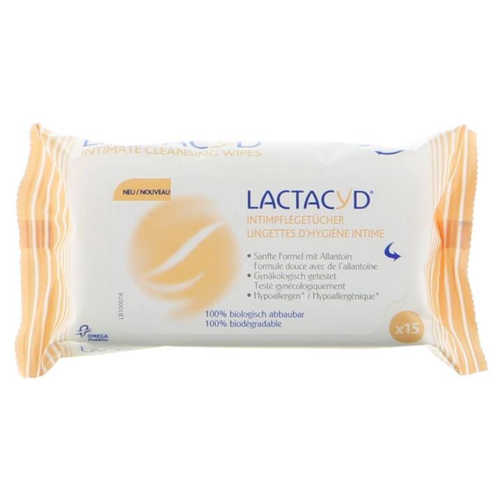 LACTACYD Intimpflegefeuchttücher dd (15 Stück)