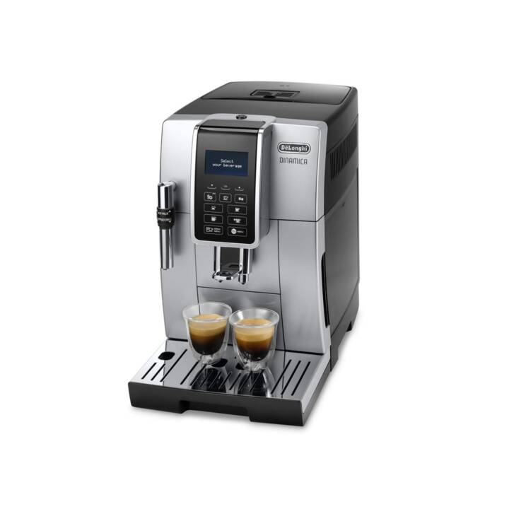 DELONGHI Dinamica ECAM 350.35.SB (Argento, Nero, 1.8 l, Macchine caffè automatiche)