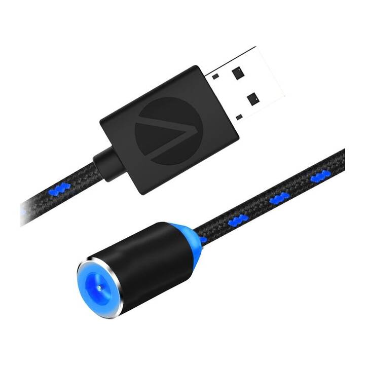 STEALTH SP-C20V Câble (PlayStation 5, Noir, Bleu)