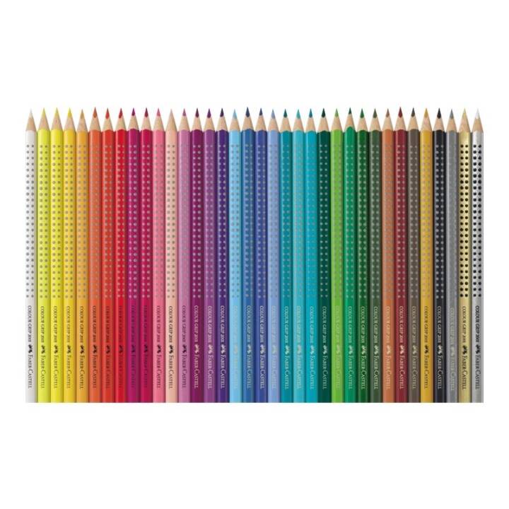 FABER-CASTELL Crayons de couleur Colour Grip (Multicolore, 36 pièce)