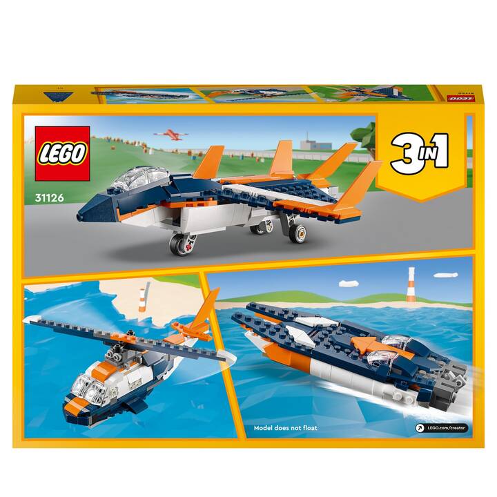 LEGO Creator 3-in-1 Überschalljet (31126)