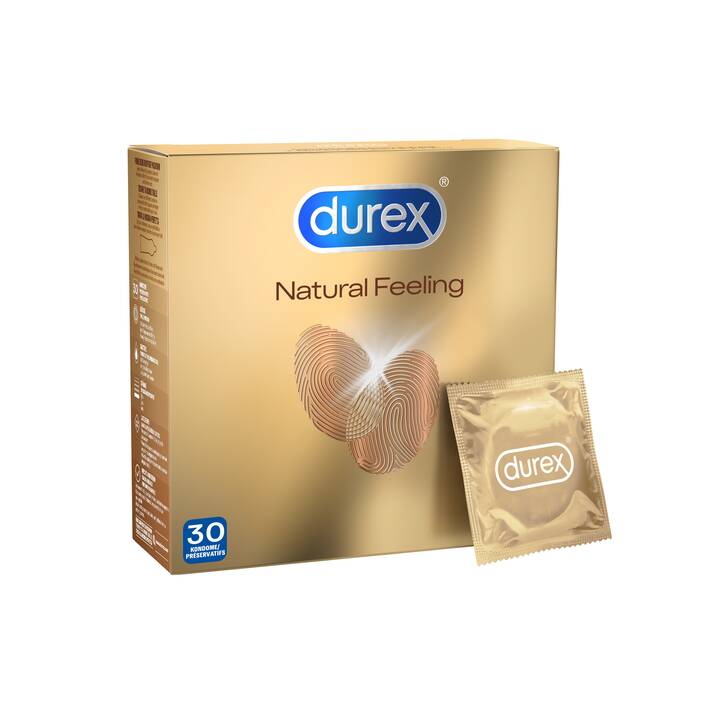 DUREX Préservatifs Natural Feeling (30 pièce)