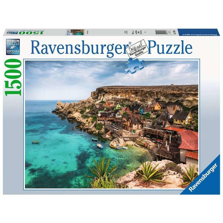 RAVENSBURGER Popey Village, Malta Puzzle (1500 x)