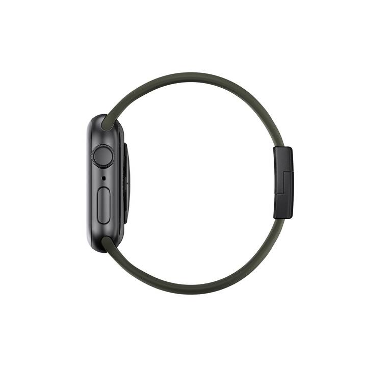 XMOUNT Cinturini (Apple Watch 45 mm / 42 mm, Nero, Verde)