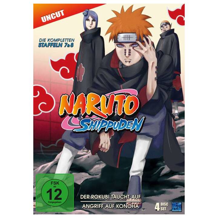Naruto Shippuden Saison 7 - 8 (JA, DE)
