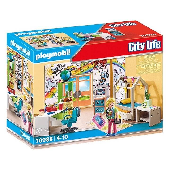 PLAYMOBIL City Life Jugendzimmer (70988)