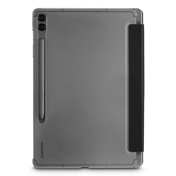HAMA Fold Clear Schutzhülle (12.4", Galaxy Tab S9 FE+, Schwarz)