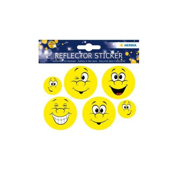 HERMA Sticker (Smiley, 6 Stück)