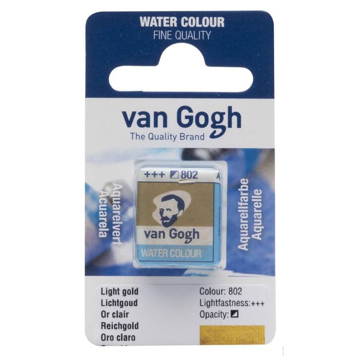 VAN GOGH Colore acquerello 802 (10 ml, Oro, Multicolore)