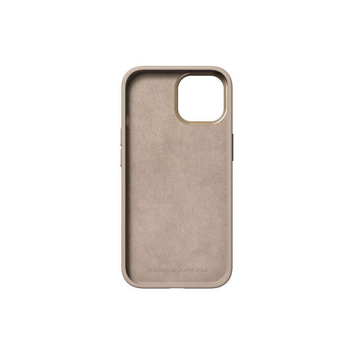 NUDIENT Backcover Bold (iPhone 15, Beige, Aluminium)