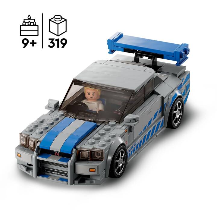 LEGO Speed Champions 2 Fast 2 Furious Nissan Skyline GT-R R34 (76917)