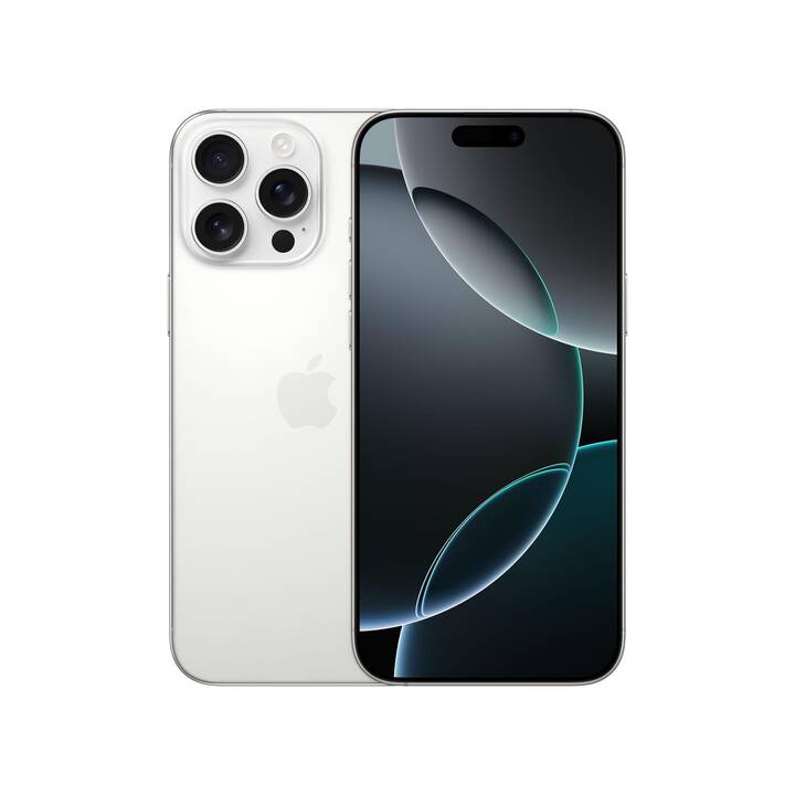 VERKAUFEN.CH iPhone 15 Pro Max (Standard, 256 GB, Titan Weiss, 6.7