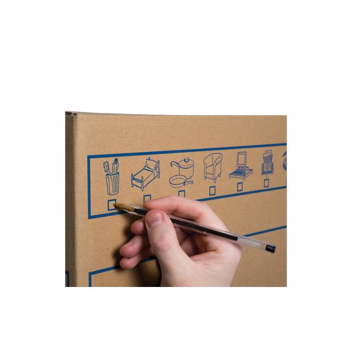 FELLOWES Boîte de déménagement Smoothmove Standard (550 mm x 350 mm x 350 mm)