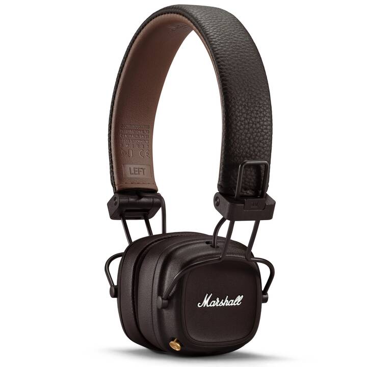 MARSHALL Major IV (On-Ear, Bluetooth 5.0, Brun)