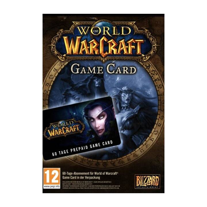 World of Warcraft PrePaid Game Card