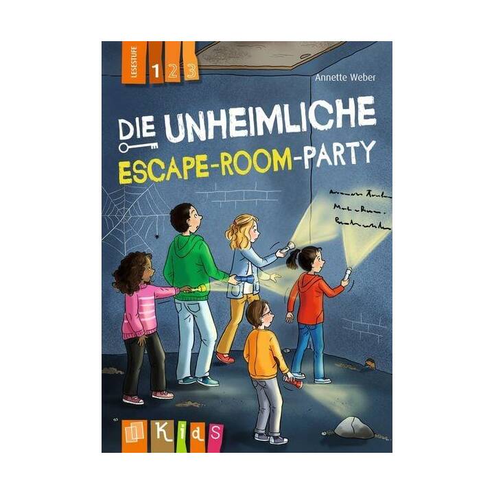 Die unheimliche Escape-Room-Party - Lesestufe 1