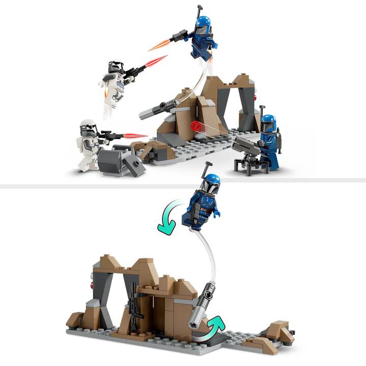 LEGO Star Wars Pack de combat de l’embuscade sur Mandalore (75373)