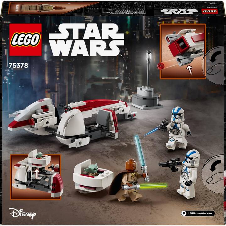 LEGO Star Wars Flucht mit dem BARC Speeder (75378)
