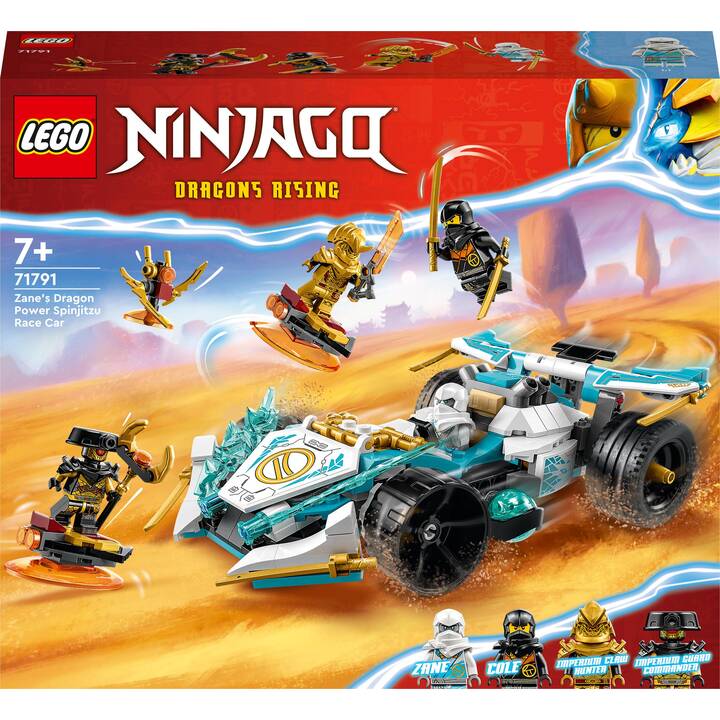LEGO Ninjago La voiture de course Spinjitzu : le pouvoir du dragon de Zane (71791)