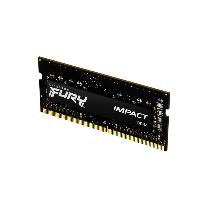 KINGSTON TECHNOLOGY Fury Impact KF432S20IB/8 (1 x 8 Go, DDR4-SDRAM 3200 MHz, SO-DIMM 260-Pin)