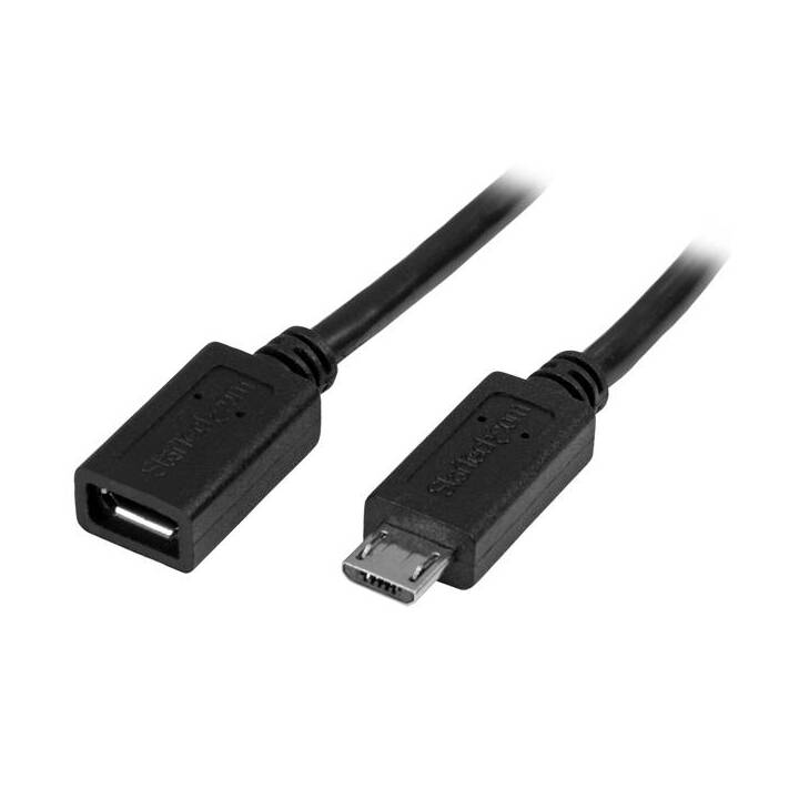 STARTECH.COM Câble de rallonge Micro USB 0,5m 50 cm
