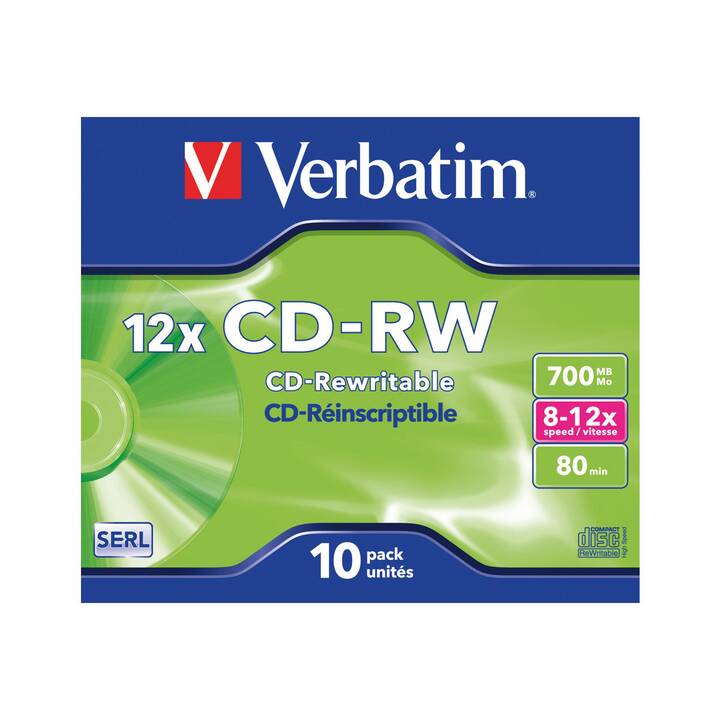 VERBATIM CD-RW CD-RW (700 Mo)