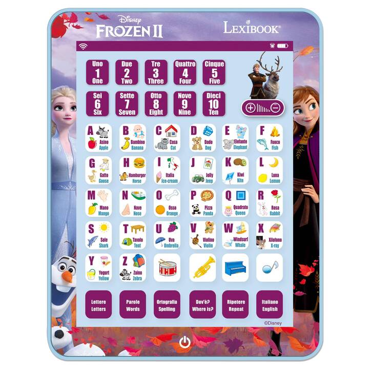 LEXIBOOK Tablet per bambini Frozen (IT, EN)