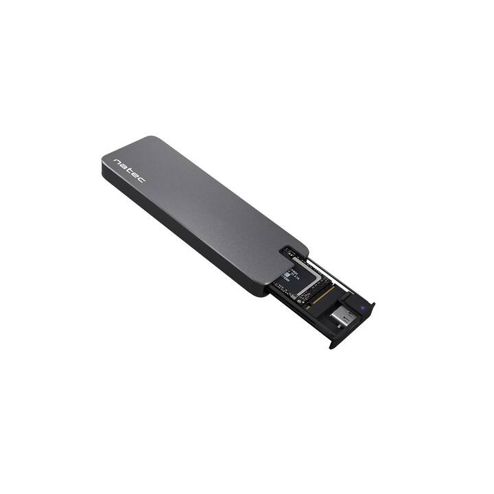 NATEC Festplattengehäuse (M.2, USB Typ-C)