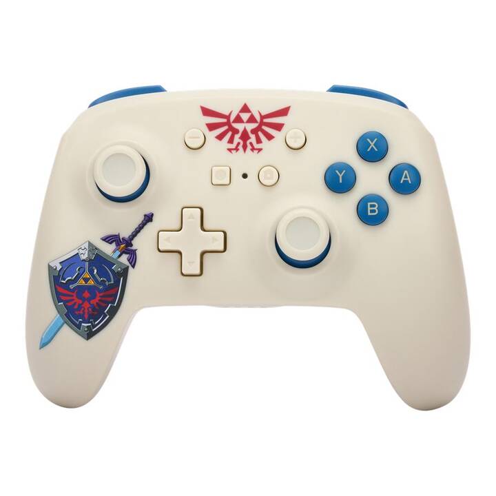 POWER A Zelda Controller (Blau, Weiss)