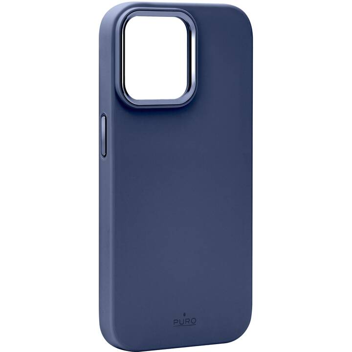 PURO Backcover (iPhone 15 Pro, Bleu foncé)
