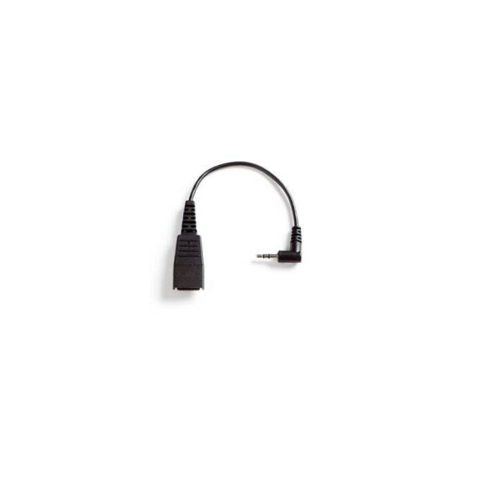 JABRA Câble de connexion (Noir, QD, Jack 2.5 mm)