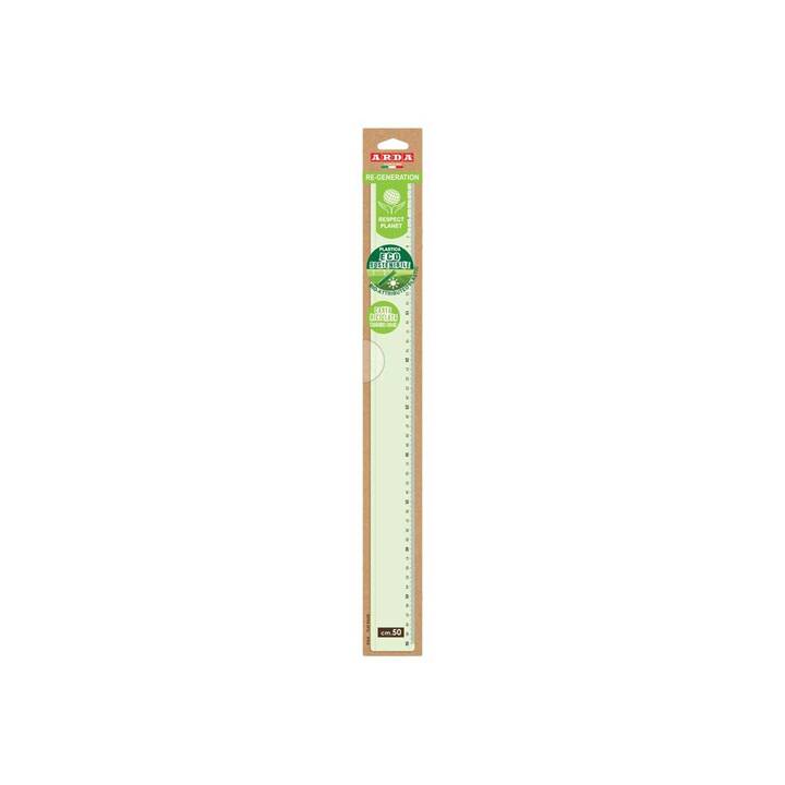 ARDA Règle (50 cm, Vert)