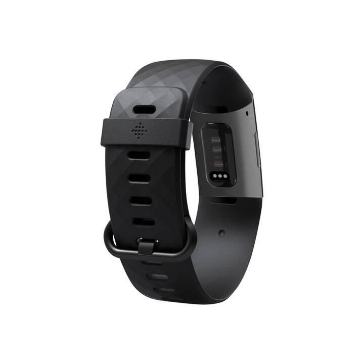 FITBIT Charge 3 (S, L, Schwarz)