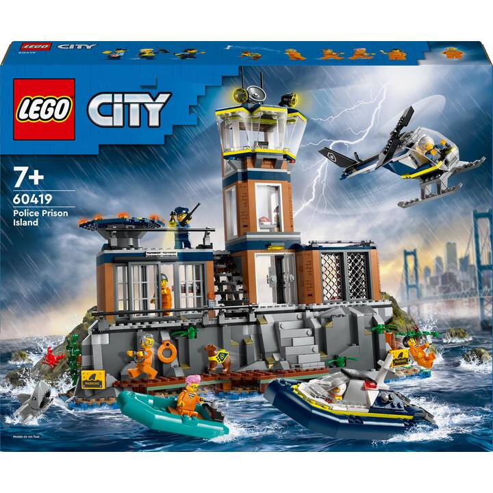 LEGO City La prison de la police en haute mer (60419)