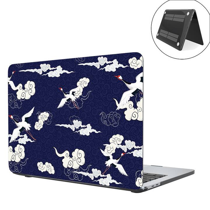 EG coque pour MacBook Air 13" Retina (2018 - 2020) - bleu - animal