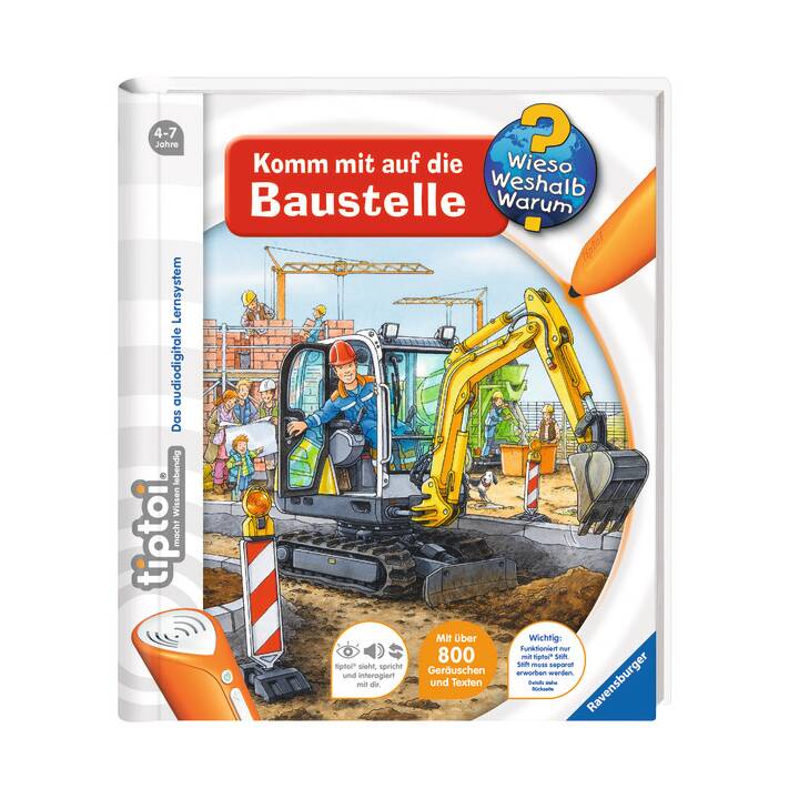 TIPTOI Tiptoi® Komm mit auf die Baustelle Lernbuch (DE)