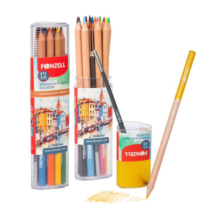 72 Crayons De Couleur Professionnels à L'Huile ZENO - Palette Vibrante Pour Artistes, Débutants Et Coloriage Adulte - Étui De Rangement