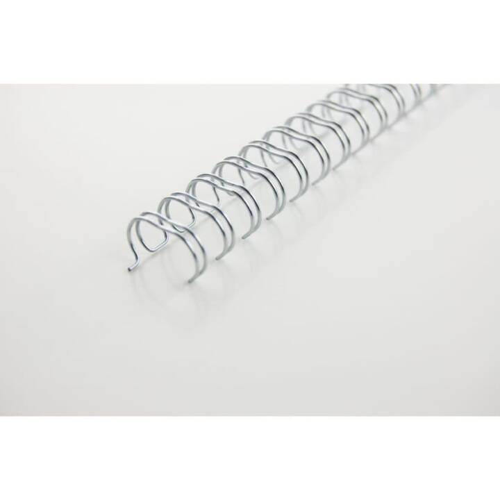 GBC Drahtbinderücken WireBind (11 mm, Silber)