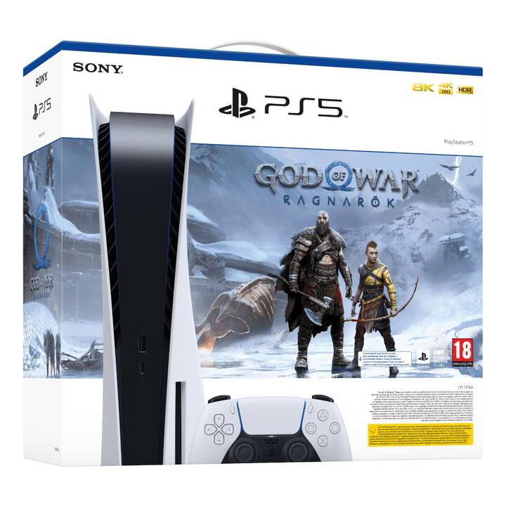 SONY PlayStation 5 825 GB + God of War Ragnarök DLC