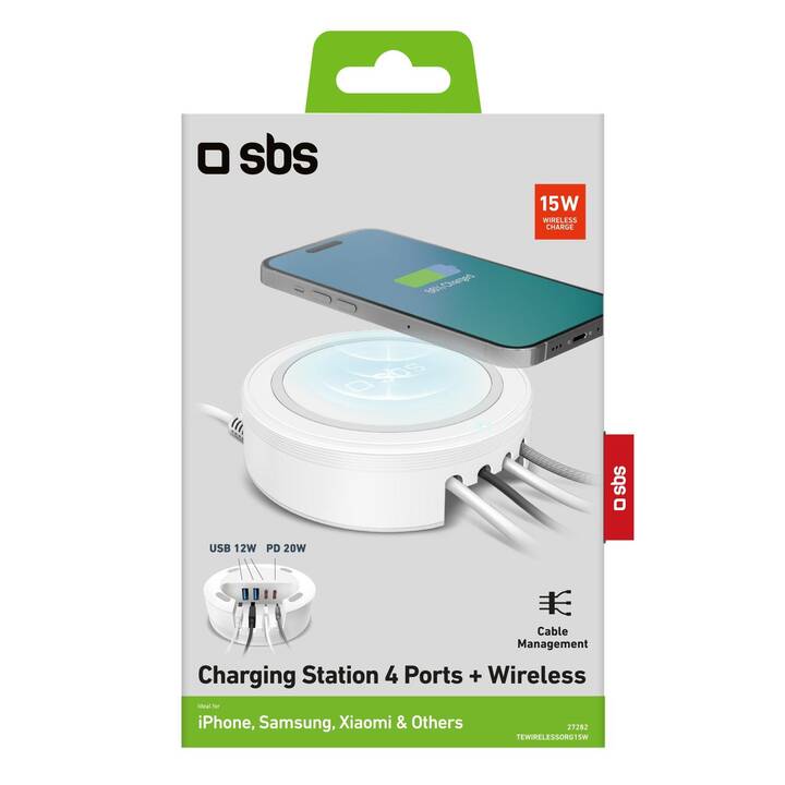 SBS 5-in-1 Wireless charger (20 W)