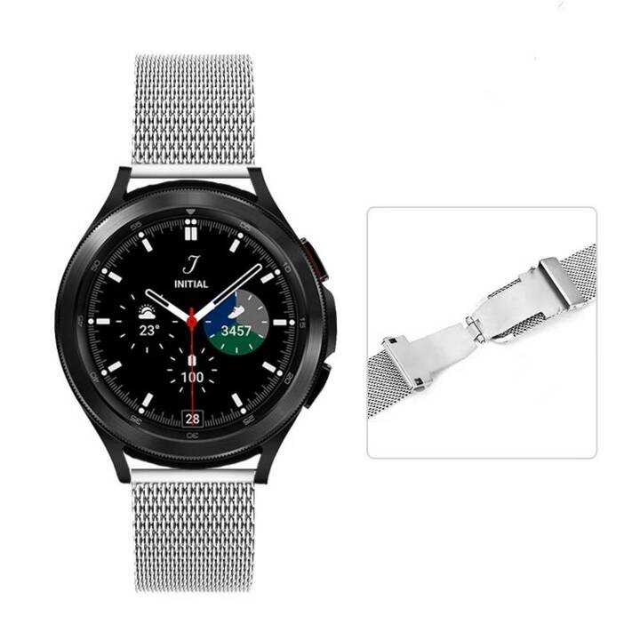 EG Armband (Samsung Galaxy Galaxy Watch6 Classic 47 mm, Silber)