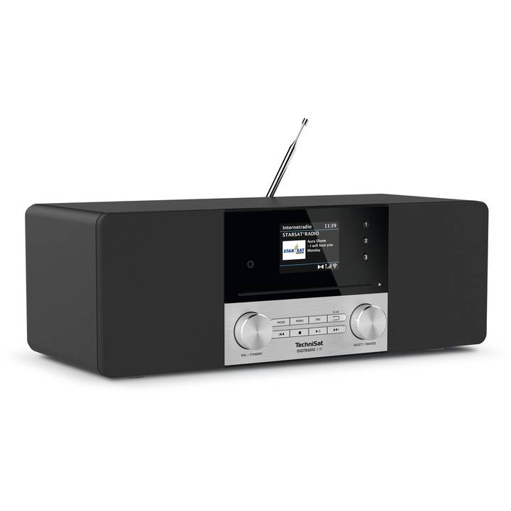 TECHNISAT Digitradio 3 IR Radios numériques (Noir, Argent)