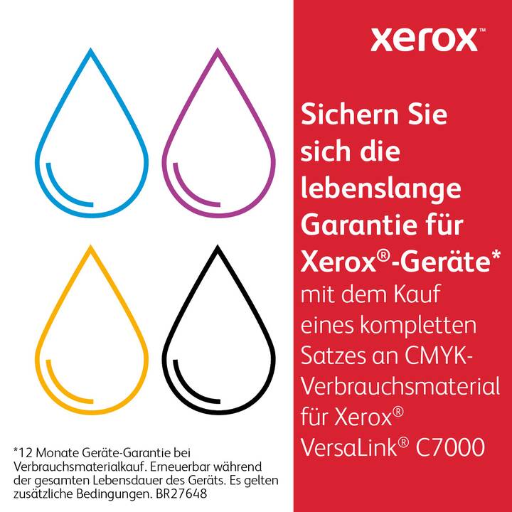 XEROX 106R03758 (Cartouche individuelle, Jaune)
