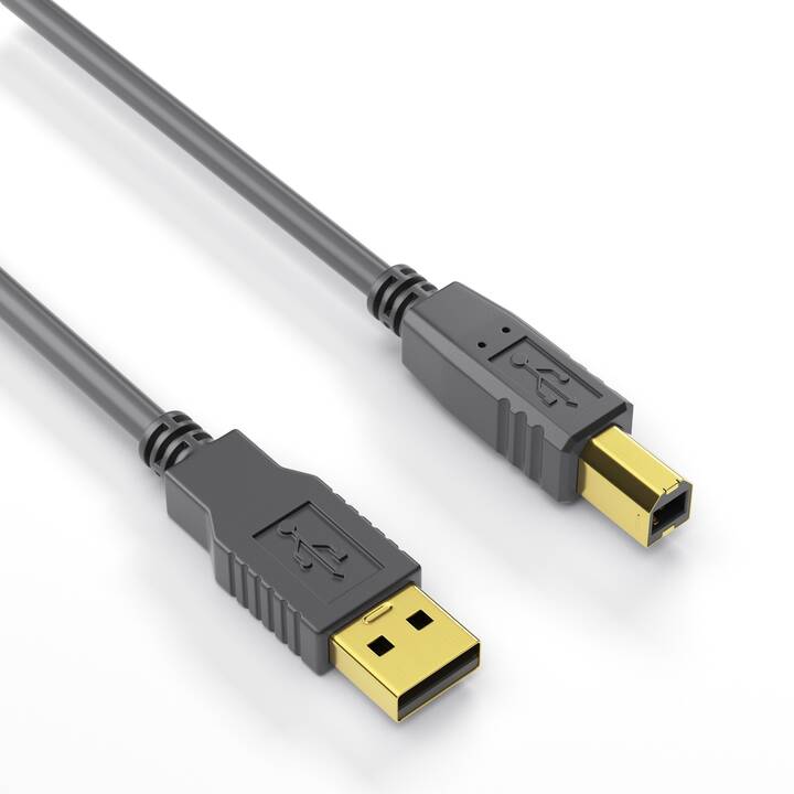 PURELINK USB-Kabel (USB 2.0 Typ-A, USB 2.0 Typ-B, 10 m)