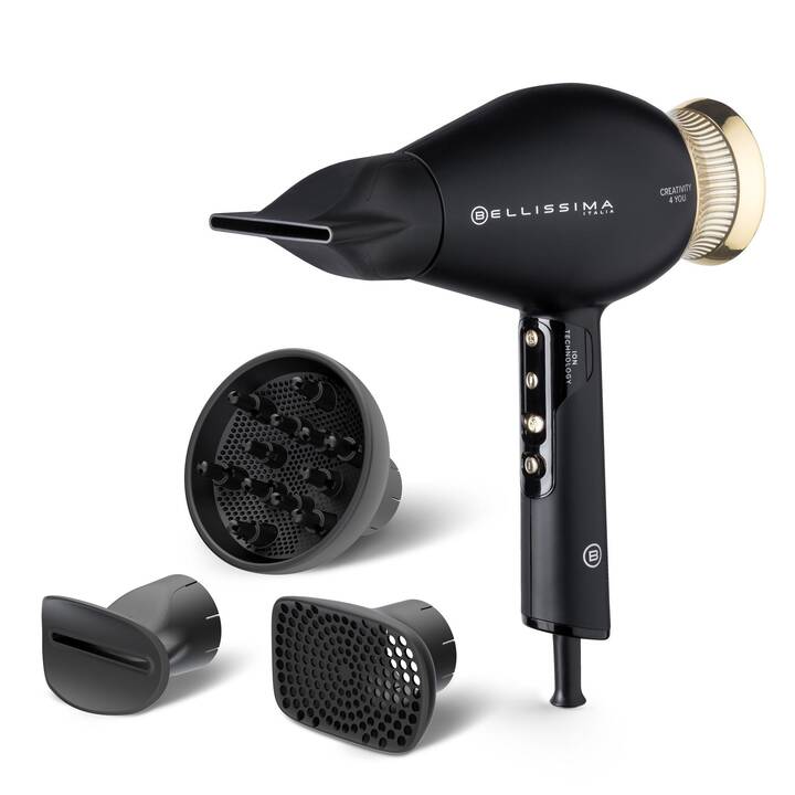 BELLISSIMA Creativity 4 You (1800 W, Nero, Oro)
